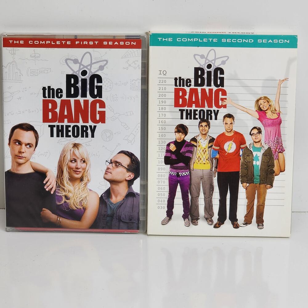 The Big Bang Theory (2008, TV Series) Season 1 & 2 Complete Seasons DVD